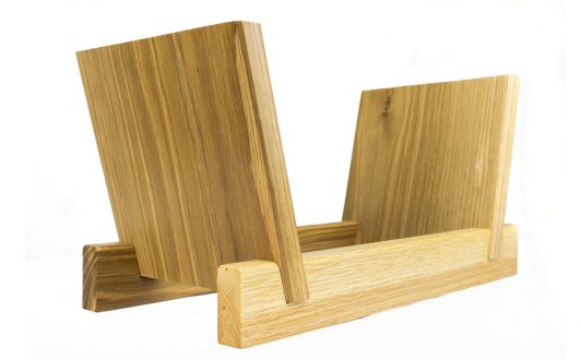 wooden vinyl holder
