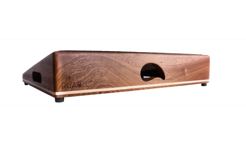 foxy lady wooden pedalboard
