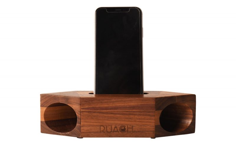 Wooden Speaker Ruach Smartphone Dock/Passive Speaker