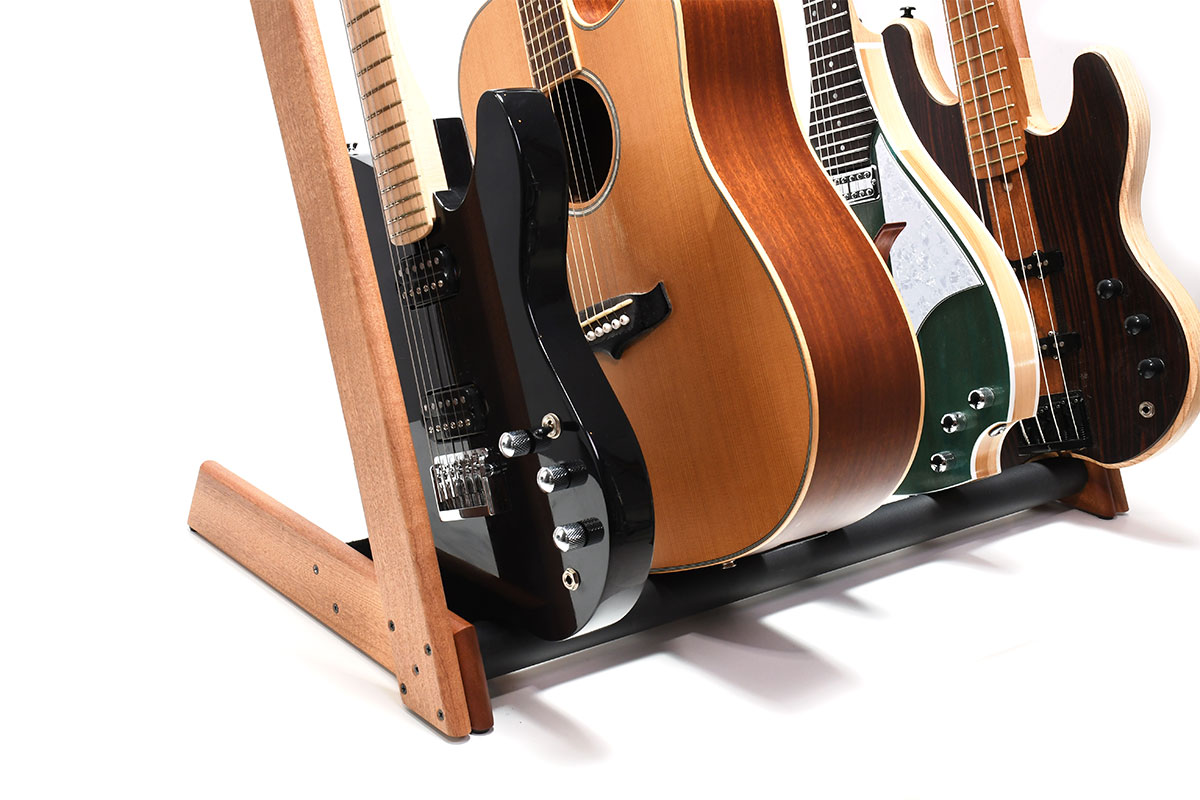 Ruach GR-2 Customisable 5 Way Guitar Rack for Guitars and Cases